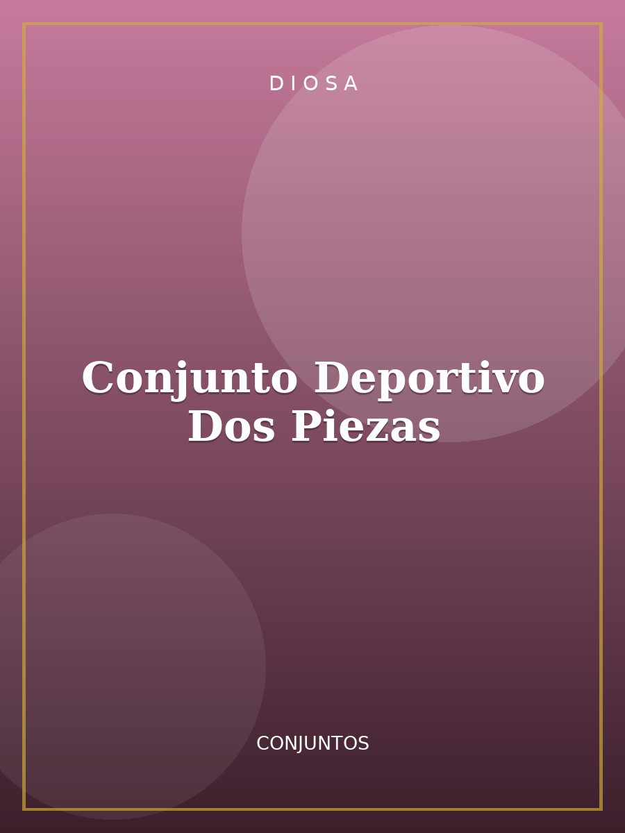 Conjunto Deportivo Dos Piezas